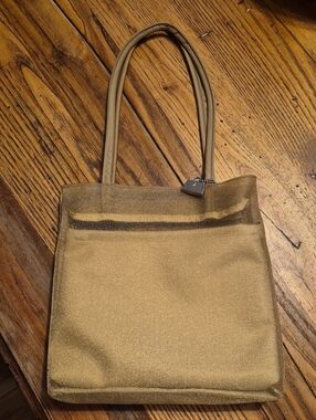 Jeanne Lottie Gold Shoulder Tote Bag - Elegant Metallic Women's Shoulder Bag